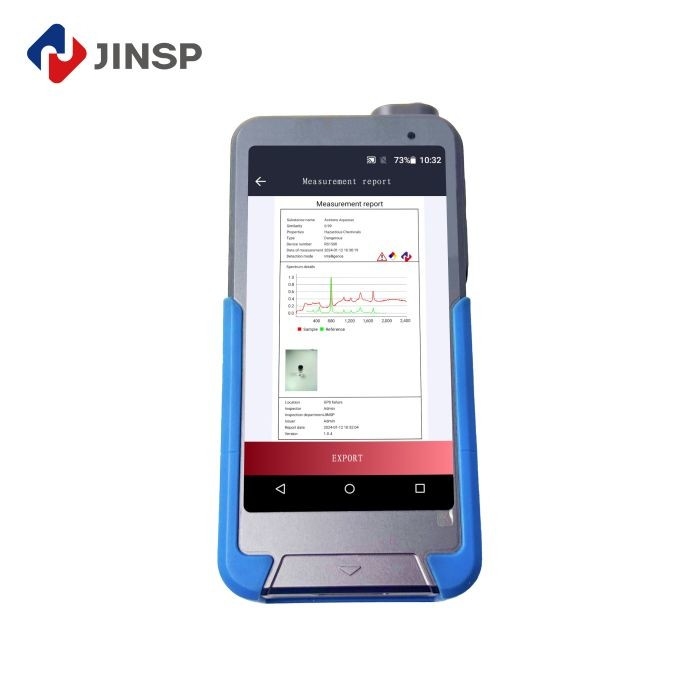 Chemical and Bio Chemical Material Identification Handheld Raman Spectrometer